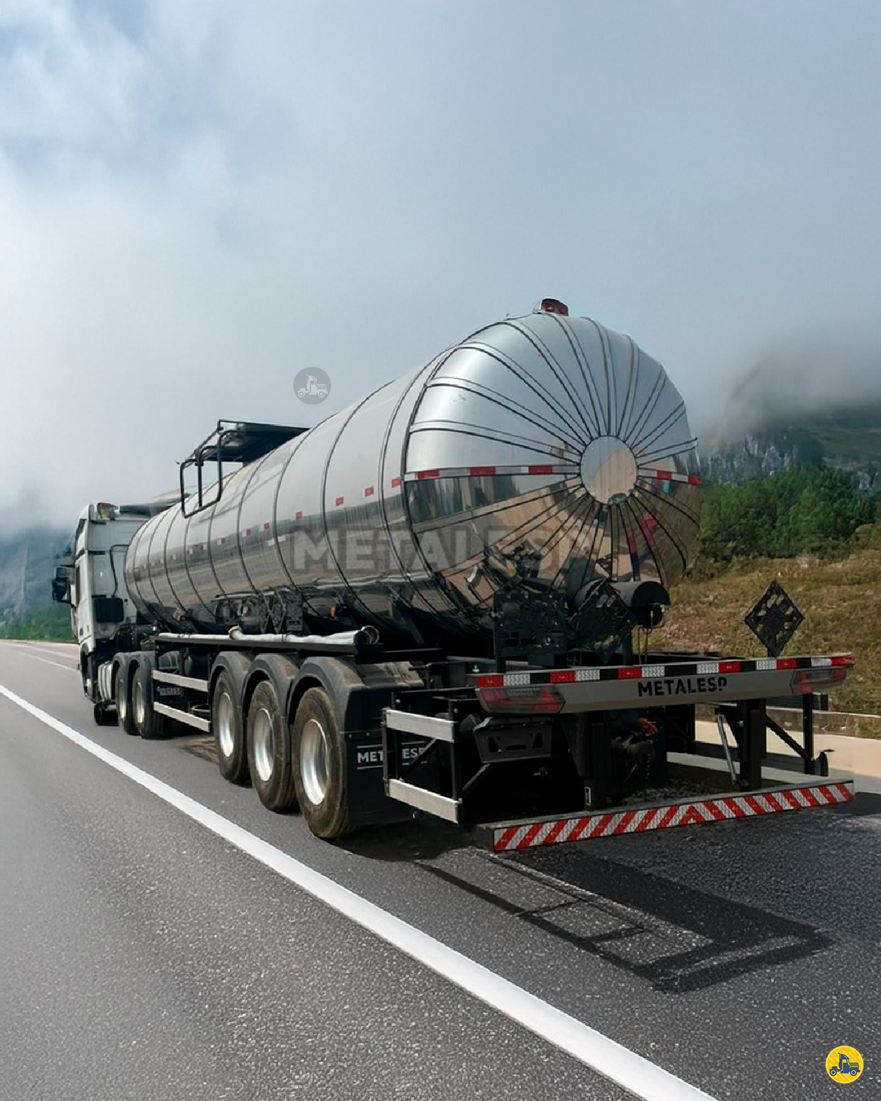 CARRETA SEMI-REBOQUE TANQUE ISOTERMICO Metalesp Implementos RIO BRANCO DO SUL PARANÁ PR